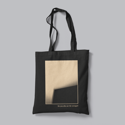 preorder: for you who are the wronged remix | black tote bag