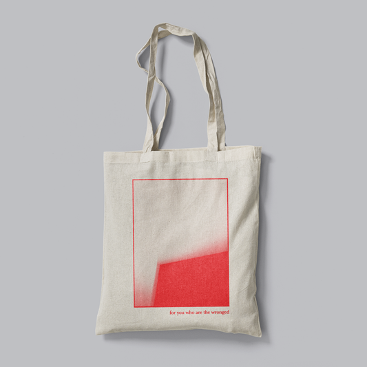 for you who are the wronged remix | off white tote bag