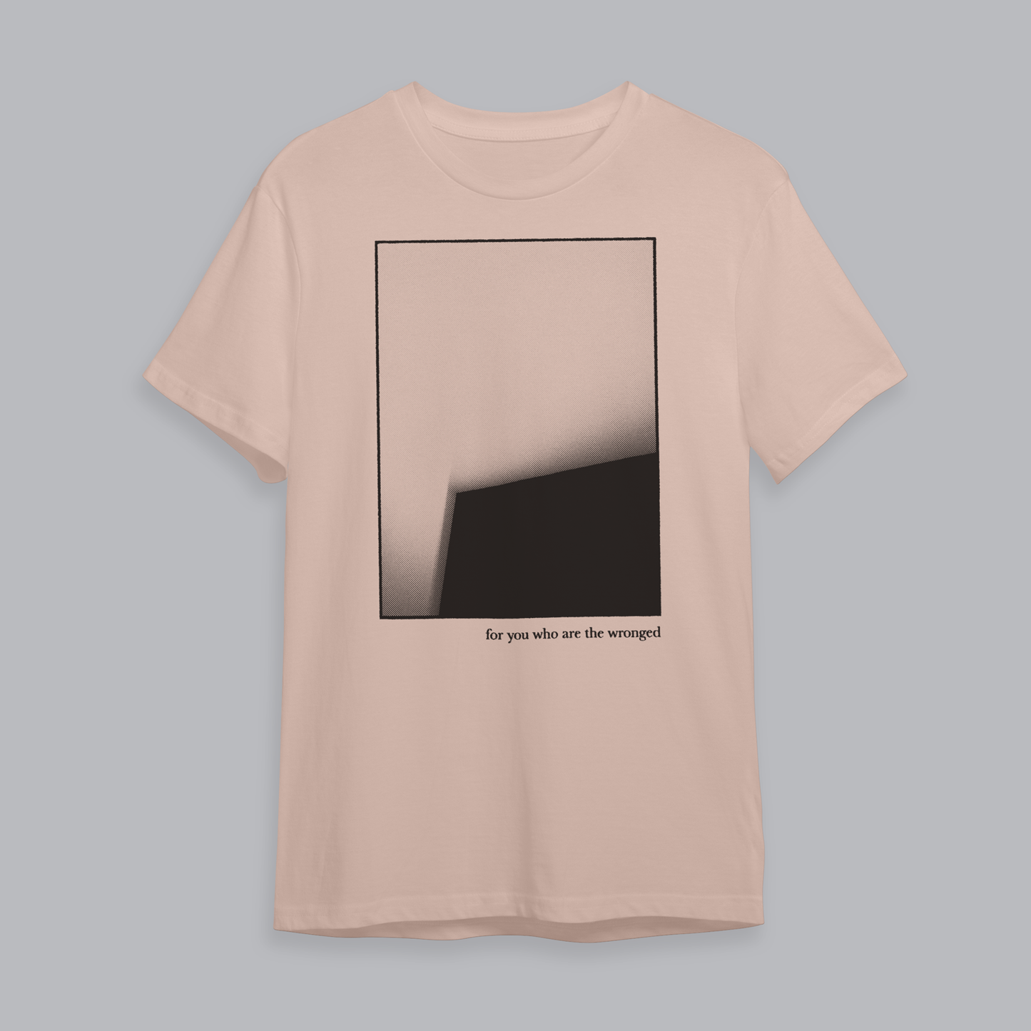 for you who are the wronged remix | pink t-shirt