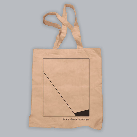 for you who are the wronged | pink tote bag